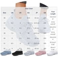 thumbnail image 3 of Women Breathable Knit Lace Up Walking Sneakers, Thick Cushioned Sole Lightweight Daily Commute Casual Outdoor Footwear White 7.5, 3 of 7