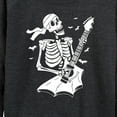 thumbnail image 3 of Instant Message - Skeleton Guitar - Women's Lightweight French Terry Long Sleeve Shirt, 3 of 6