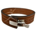 thumbnail image 3 of ARD CHAMPS™ Weight Power Lifting Leather Lever Pro Belt Gym Training Brown Large, 3 of 4