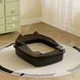 thumbnail image 4 of 2025 Eco-Friendly Litter Box - Extra Large Open Design for Senior & Overweight Cats | Veterinarian Recommended with Odor Control Technology, 4 of 6