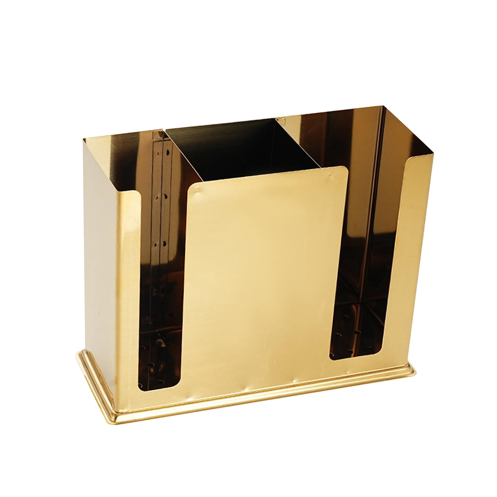 Fiocias Cutlery Storage Organizer Kitchen Utensil Holder Draining Chopstick Cage Utensil Gold
