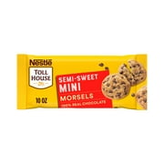 Nestle Toll House Semi Sweet Chocolate Mini Regular Baking Chips, 10 oz Bag