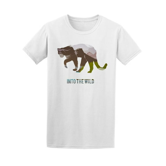 Into The Wild T-Shirt Men -Image by Shutterstock, Male Large