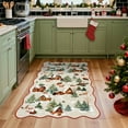 thumbnail image 3 of Moynesa 3'x5' Christmas Rugs for Entryway, Washable Non-Slip Christmas Door Mat, Soft Xmas Tree Layering Rug for Front Door Kitchen Bedroom Indoor Outdoor Holiday Decor, 3 of 8