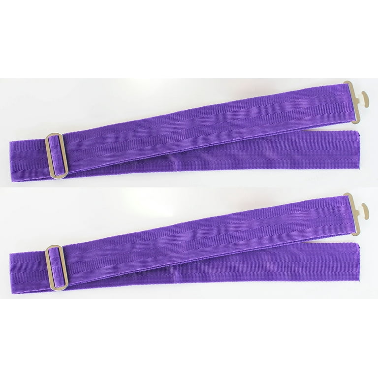 Horse Blanket Replacement Detachable Adjustable 2 BELLY Leg Straps Purple  403BS09