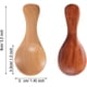 thumbnail image 4 of cucharaditas pequeñas. Sal de Madera, Mini Cuchara para Bebé con mango corto Perfecto para botes pequeños de mermelada, especias, azúcar, miel, café, té, mostaza, helado, leche en polvo JFHHH pequeña, 4 of 5