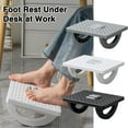 thumbnail image 2 of Repose-pieds sous le Bureau au Travail avec Design à Bascule, Pied de Tabouret Ergonomique. E4Q5, 2 of 6