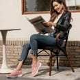 thumbnail image 6 of Ecetana Walking Shoes for Women Breathable Mesh Athletic Shoes Comfortable Running Sneakers, 6 of 7