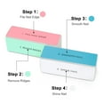 thumbnail image 4 of 2pcs Nail Files and Buffer Blocks, TSV Professional 4 Ways Colorful Nail Art Shiner Polisher and Buffing Sanding Files, 4 of 9