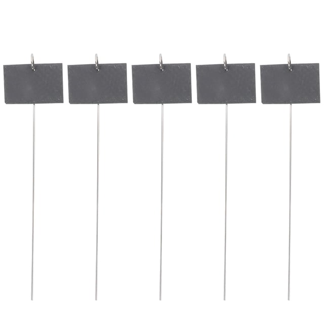 MasteelfCA 1 Set Slate Plant Labels Gardening Supplies Plant Name Tags Stone Plant Labels