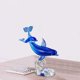 thumbnail image 3 of Adorno de delfín de cristal Brillar figura con forma de Animal decoración del hogar 1 ud Electrónica, 3 of 5