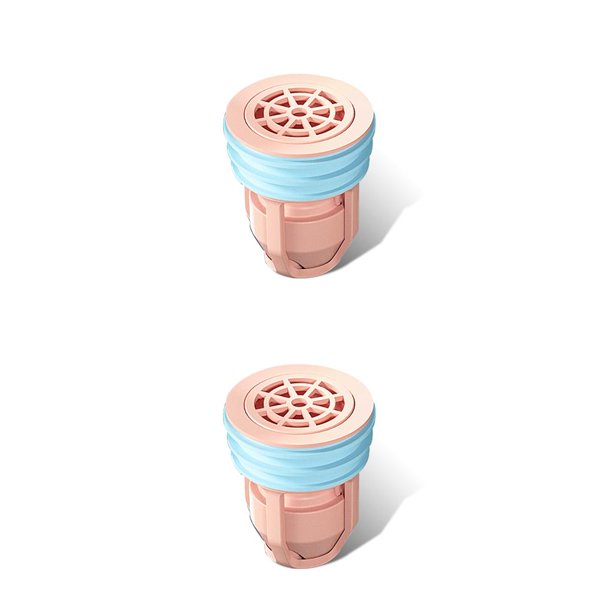 Yuarrent Núcleo de drenaje de piso de cocina Filtro antiolor para atrapar el cabello Hotel Pink rosado 2Conjunto