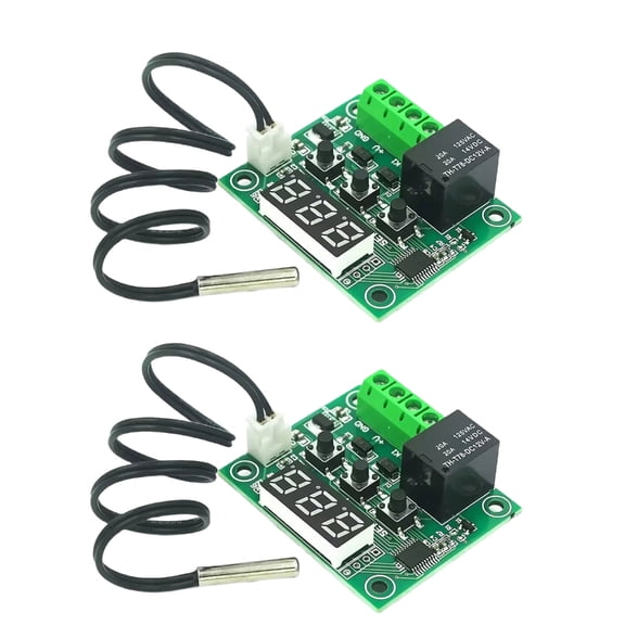 Programmable 12V Digital Thermostats for Practical Temperature Control