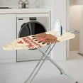 thumbnail image 2 of HELLHERO 15x54 Inches Polyester Ironing Board Protector Cover - Elastic Border Dustproof Covers for Home(Thanksgiving Turkey), 2 of 5