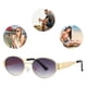 thumbnail image 5 of Gafas Ovales Vintage Metal Moderna (gris), 5 of 9