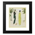 thumbnail image 2 of J. Magnin 15x17 Black Modern Framed Museum Art Print Titled - The Spring Morning; Sweet Tailor Costumes (1914), 2 of 5