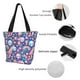 thumbnail image 4 of Easygdp mushroom Skull rainbow color Bolso de Hombro para Mujer, Bolso Bandolera y Cartera de Mano Elegante para Uso Diario, 4 of 6