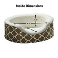 thumbnail image 6 of MidWest Homes for Pets QuiteTime Teflon Nesting Dog/Cat Pet Bed, Brown, 20 in, 6 of 6