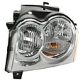 thumbnail image 5 of CAPA For 05 06 07 Grand Cherokee Headlight Headlamp Head Light w/Bulb Left Side, 5 of 5