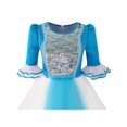 thumbnail image 4 of Girls Dress Snow White Princess Cartoon Mermaid Party Costume Ball 8, 4 of 8