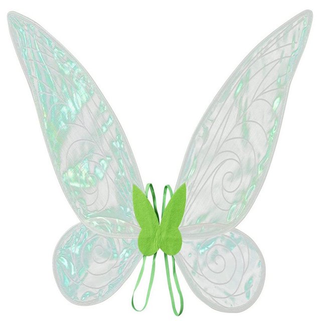 Halloween Green Pixie Dress Princess Tiana Tinker Bell Kids Performance Clothes