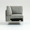 thumbnail image 4 of Modular Sectional Sofa Corner Seat,Middle Seat Module Couch,Gray, 4 of 8