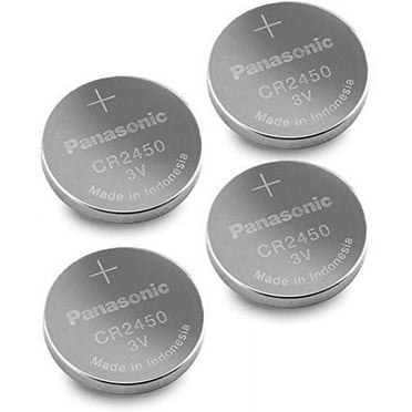 Panasonic Cr2450 Cr 2450 Lithium 3v Battery [ Pack of 4 ]