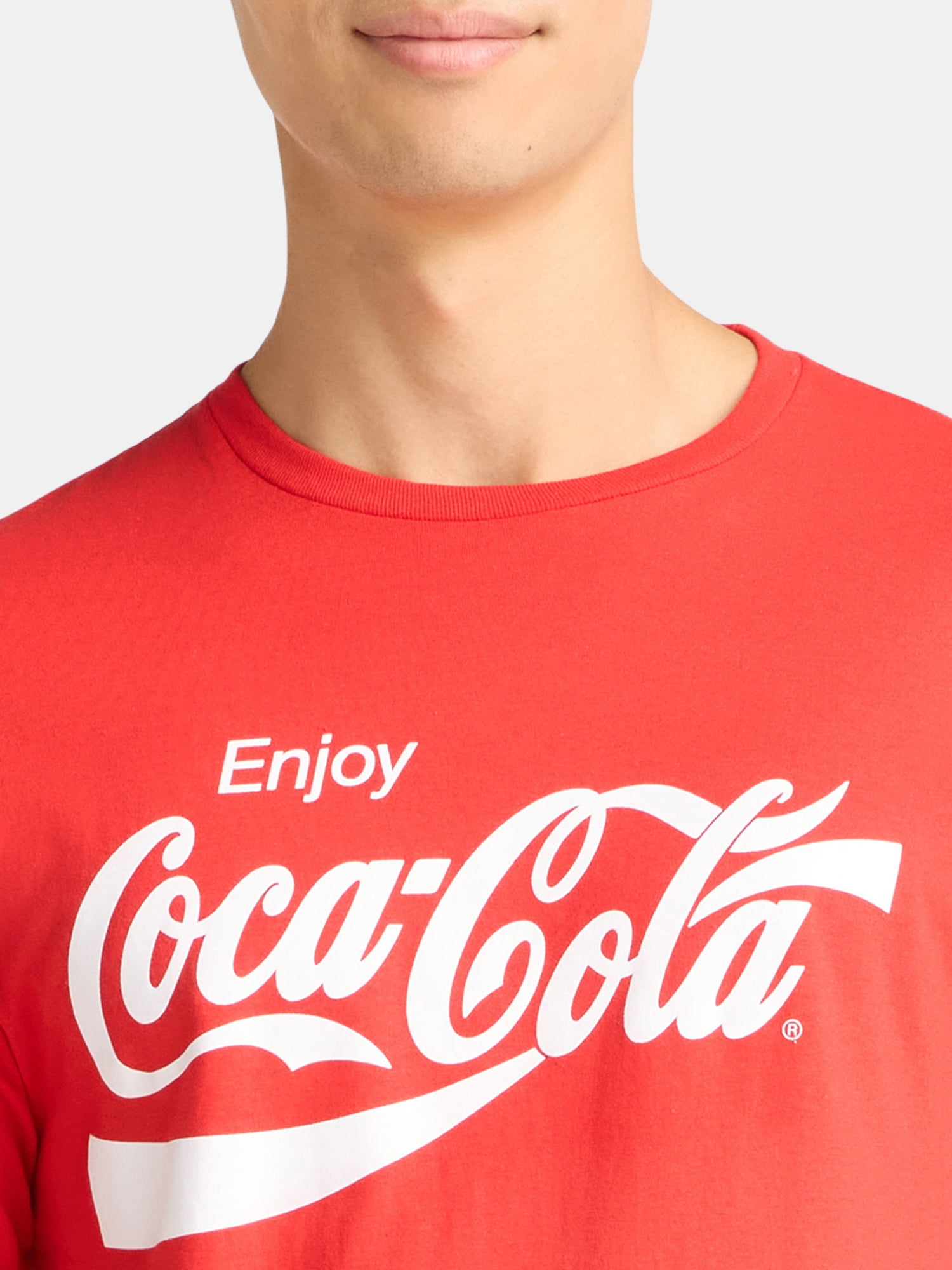 Coca Cola, Men's & Big Men's Graphic T-Shirt, Enjoy Coca Cola, Sizes S-3XL