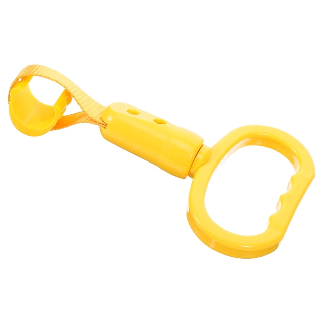 OULII Poignée de Support de Véhicule Réglable, Sangles de Main pour Bus, Plastique Jaune pour Conducteurs, Lot de 1