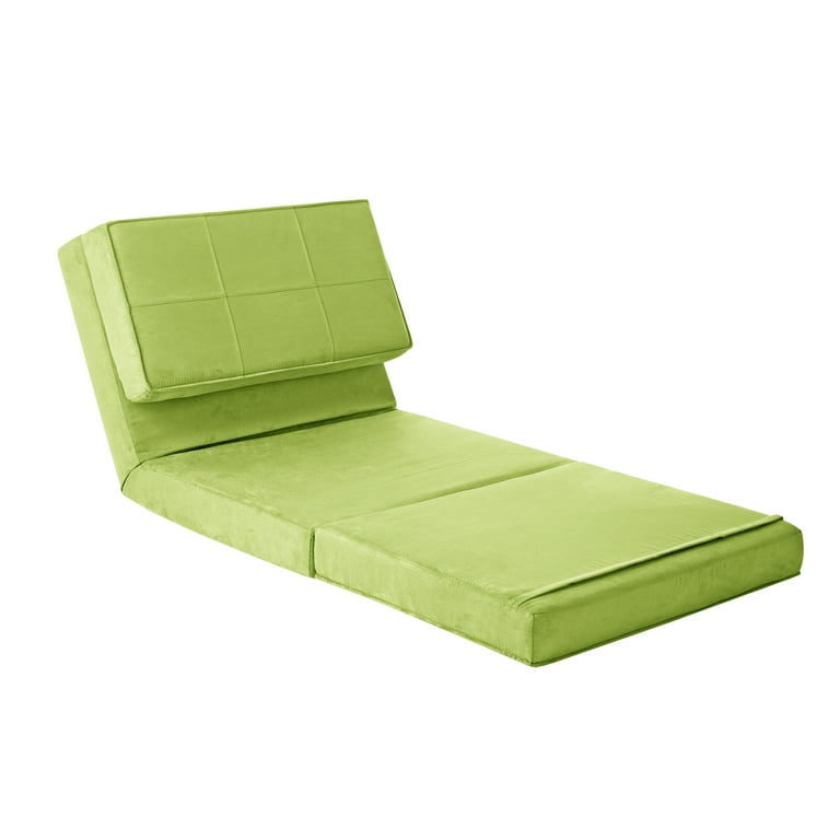 Green suede online chair