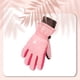 thumbnail image 2 of Guantes de esquí Sonducket para niños de tela a prueba de viento patrón de animales Rojo, 2 of 6