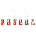 thumbnail image 4 of Trenes De Juguete Adornos Navideños Fiesta Decoración Navideña 6 Piezas, 4 of 7