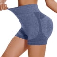 thumbnail image 2 of Pantalones cortos de yoga de compresión y cintura alta: transpirables, no transparentes, elásticos, para fitness y running, 2 of 6