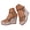 A, variant on Dakaela Wedges Sandals for Women 2026 Comfortable Platform Summer Espadrille Shoes Ankle Strap Open Toe Dressy Beach Sandal Brown Size 6
