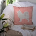 thumbnail image 3 of Carolines Treasures BB3659PW1414 Samoyed Damier Tissu Rose Oreiller Décoratif, 3 of 4