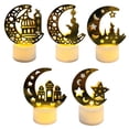 thumbnail image 4 of 5Pcs LED Eid Ramadan Candle Light Muslim Decor Ornament Muslim LED Candles Light Party Supplies, 4 of 8