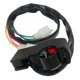 thumbnail image 5 of Universal 7/8 Pulgadas 22nn Motocicleta Motor Arranque Interruptor De Botón Pulsador Encendido Apagado Para ATV Dirt Bike 50cc 70cc 110cc 125cc kusrkot Interruptor de apagado del motor encendido, 5 of 6