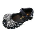 thumbnail image 1 of Zecgelong Girls Boots,Fashion Spring And Summer Children Dance Shoes Girls Performance Princess Shoes Rhinestone Pearl Sequins Comfortable, 1 of 1