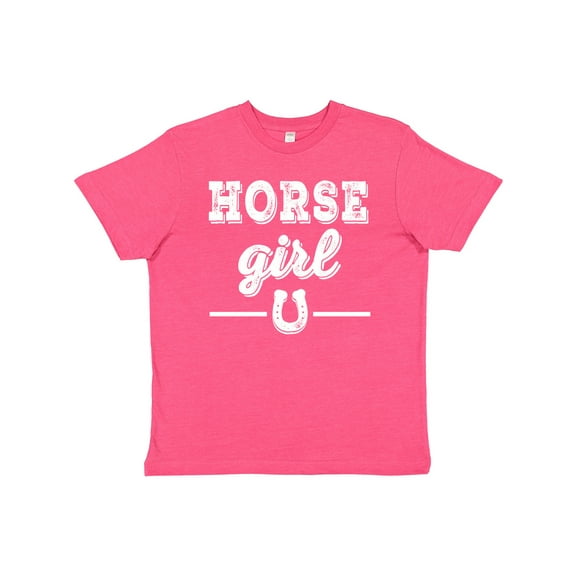 Inktastic Horse Girl Cowgirl Equestrian Youth T-Shirt