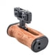 thumbnail image 5 of 2X Empuñadura Lateral de la Cámara para /para /para Cámara DSLR Empuñadura de Madera del Lado Izquierdo Derecho con Zapata Fría, 5 of 6