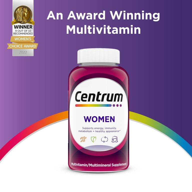 Centrum Women Multivitamin with Iron, 100 Count photo 6