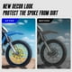 thumbnail image 5 of Juego de fundas de decoración de radios de rueda 72 piezas | Cubiertas de radios de plástico universales para ruedas de bicicleta y motocicleta | 9.45 pulgadas de longitud | Ligero, duradero, fácil, 5 of 5