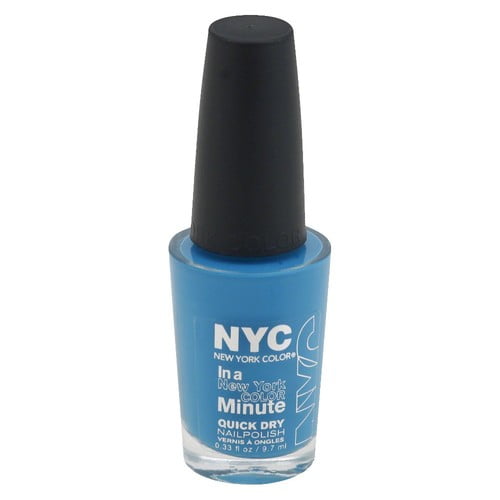 NYC New York Color in a Minute Quick Dry Nail Polish, 296 Water Street
