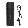 thumbnail image 1 of ZheElen Travel Coffee Mug Electric Heated Travel Mug Car Heating Cup With Automatic Heating And Real Time Display Tea Camping black 7x22.5cm, 1 of 6