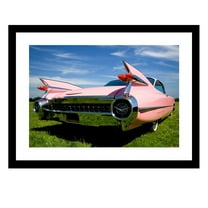 PINK CADILLAC STYLE Framed Print