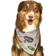 thumbnail image 6 of Daiia Cute Vegetables Pattern Pet Scarf for Dogs and Cats – Soft & Breathable Bandana, Comfortable Pet Accessory for Everyday Wear, 6 of 6