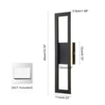 thumbnail image 2 of LED Wall Light Indoor Cube Modern Bedroom Living Room Wall Sconce Lamp Dimmable, 2 of 12