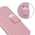 thumbnail image 6 of Feishell Case for Apple iPhone 14 (6.1 inch),Cartoon Animal Magnetic Buckle Folio Credit Card Slots Shockproof PU Leather Flip Kickstand Anti-Scratch Wallet Phone Case,Rosegold, 6 of 10