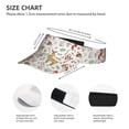 thumbnail image 3 of Sikiie Cute Little Animals Sun Visor Hat Adjustable Velcro Golf Visor Sports Sunscreen Visor Hat for Outdoor Activities, 3 of 7