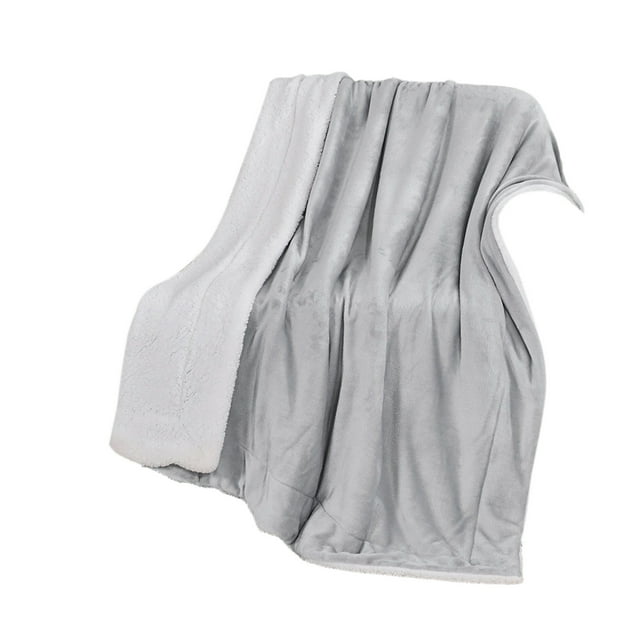 Mantas Cálidas para el Invierno, Manta de Lana Suave de Doble Capa de 100x150cm, Acogedor Peluche Infantil, Mantas Gruesas para el Invierno